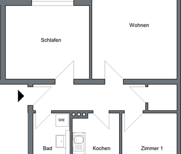 Wird vor Einzug top modernisiert: Helle 3-Zimmer-Wohnung in Detmerode - Foto 6