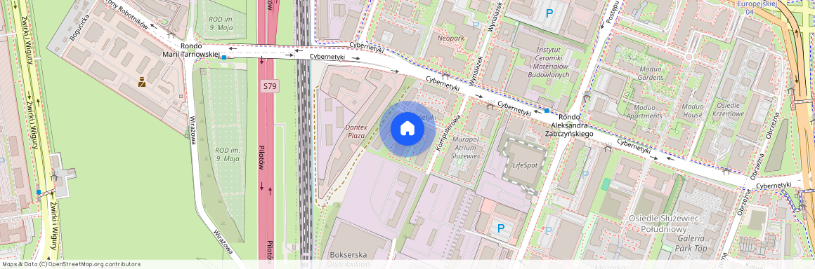 ul. Komputerowa, Służewiec, Mokotów, Warszawa, mazowieckie
