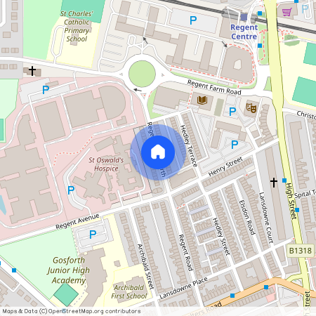 Regent Road North, Gosforth, Newcastle Upon Tyne