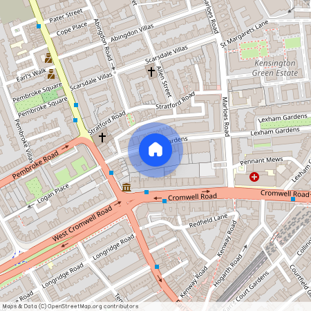 Somerset Court, 79-81 Lexham Gardens, W8