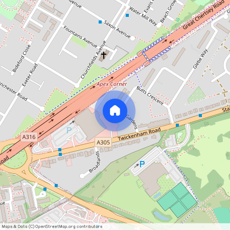 Butts Crescent, FELTHAM, Middlesex, TW13