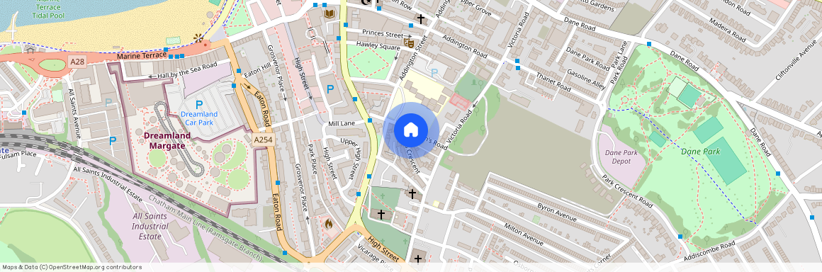 Lausanne Terrace, St. Johns Road, Margate, Kent, CT9