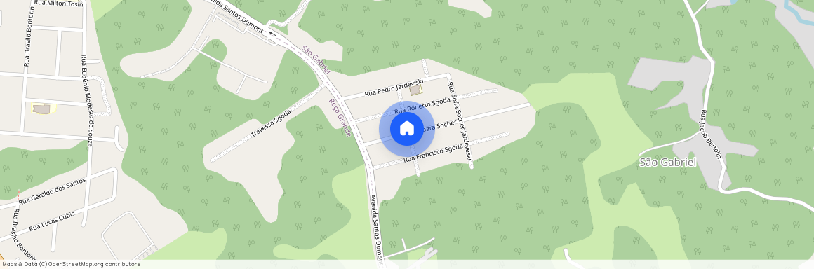 Rua Pedro Staroi, São Gabriel, Colombo, PR, 83403560