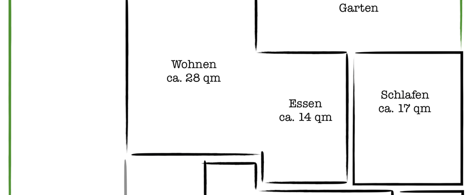 Wohlfühl-Zuhause mit Garten – ca. 100 m² im Zweifamilienhaus - Photo 1