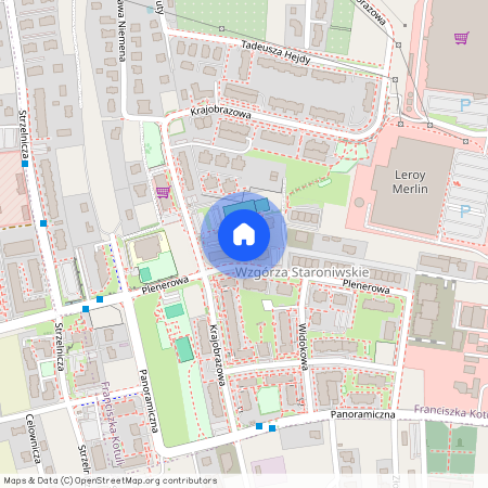 ul. Krajobrazowa, Franciszka Kotuli, Rzeszów, podkarpackie