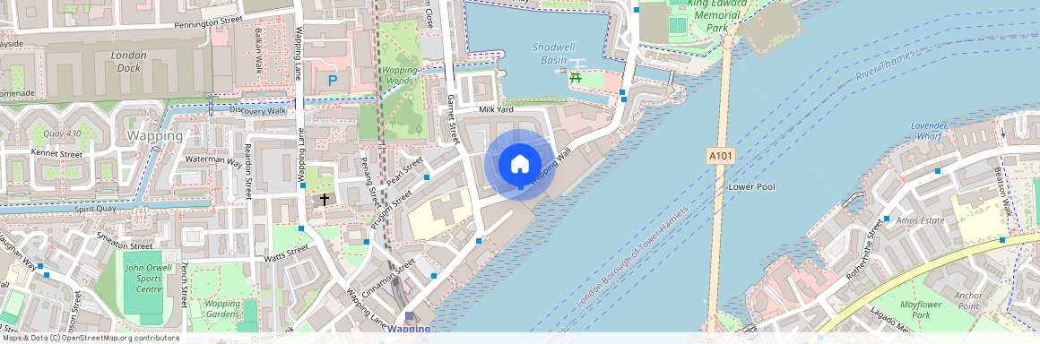 Prospect Place, Wapping Wall