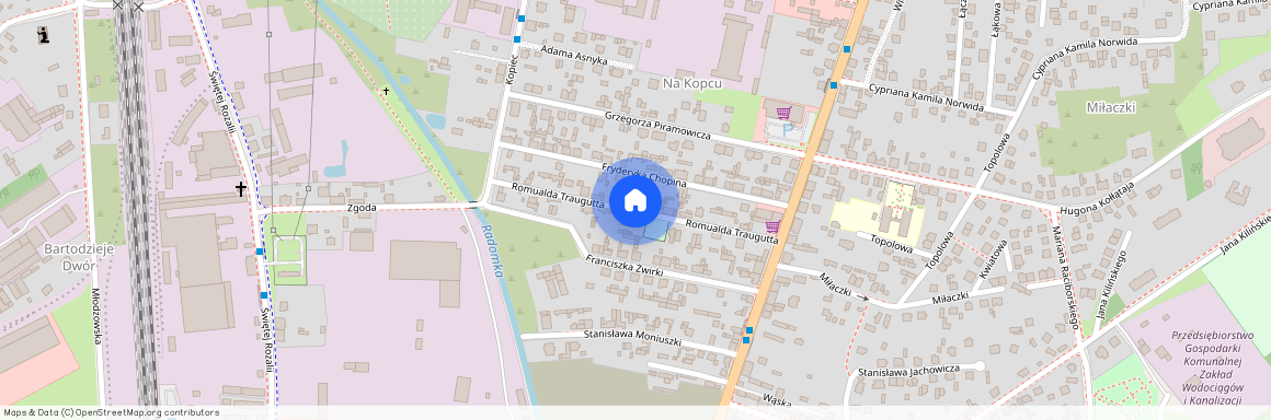 ul. Traugutta, Radomsko, radomszczański, łódzkie