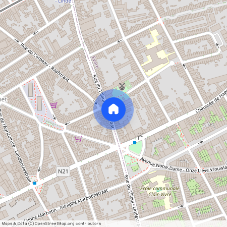 Rue du Tilleul, 205, 1140, Evere