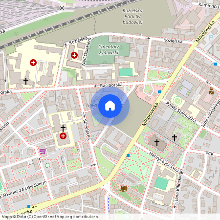 ul. Mikołowska, Śródmieście, Katowice, śląskie