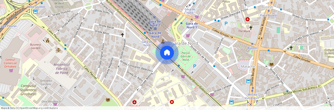 Bulevardul Dinicu Golescu, Gara de Nord, Sectorul 1, Bucuresti