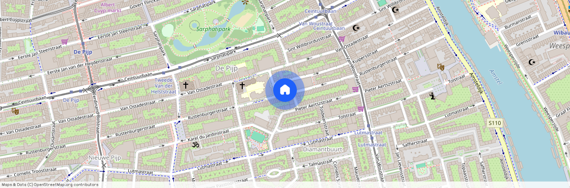 Nieuwe Pijp, 1073 GA, Rustenburgerstraat, Amsterdam