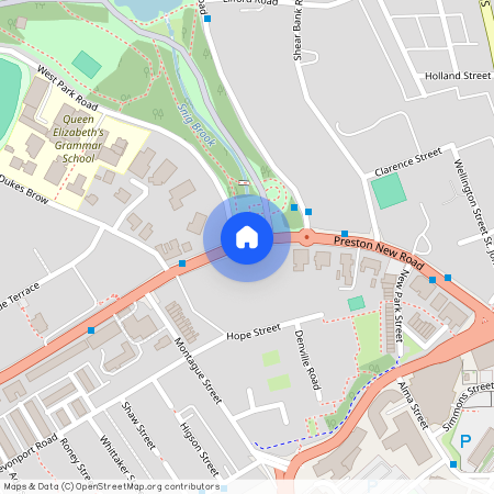 Flat 12 Oakfield House, Preston New Road, Blackburn. BB2 6AY