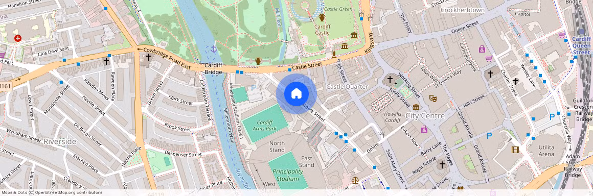 Dunraven House, Westgate Street, Cardiff