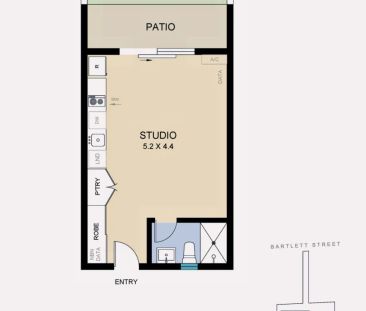 1Bedrooms, 1Bathrooms - Photo 3