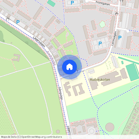 FREDRIKSDAL, Helsingborg, Skåne, Lägervägen 37B