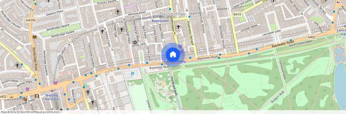 Kensington Gardens Square, Notting Hill