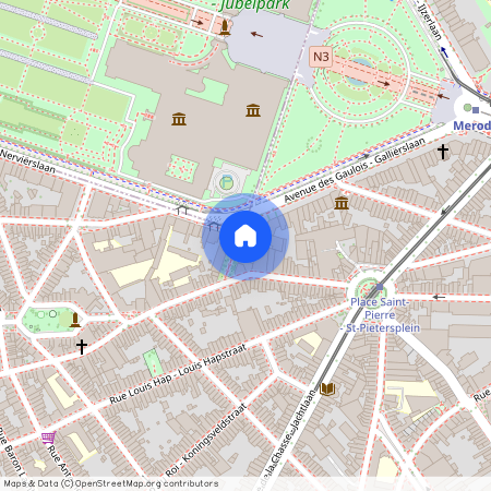 Avenue des Nerviens 139, Etterbeek