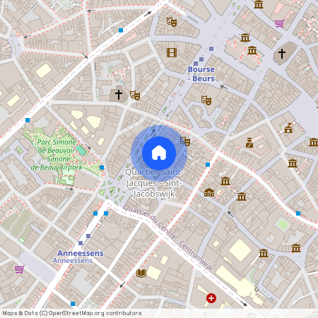 Rue de Bon Secours - Bijstandsstraat 9, 1000 Brussels, Belgium