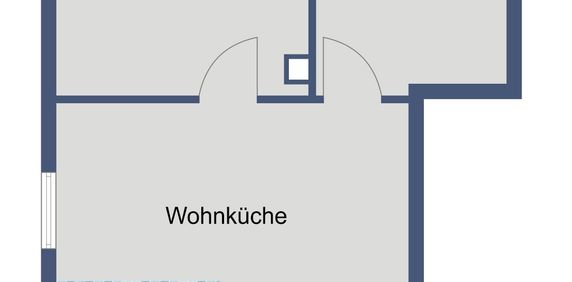 2-Zimmer-Wohnung für Singles und Paare in Darmstadt-Eberstadt - Photo 2