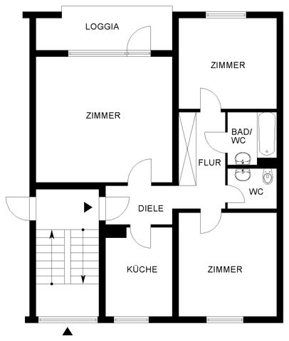 Einziehen und wohlfühlen - geräumige 3-Zimmer-Wohnung // 2.OG rechts - Photo 4