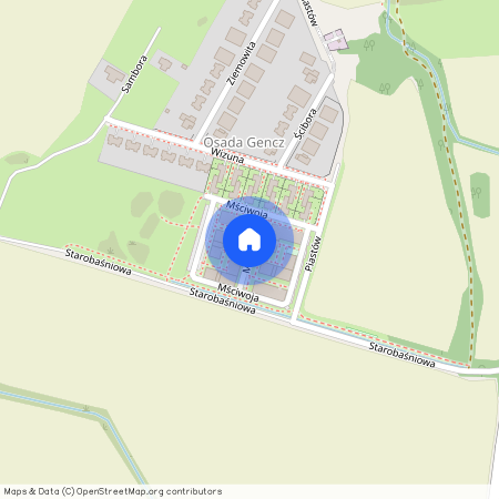 Mściwoja, Komorowice