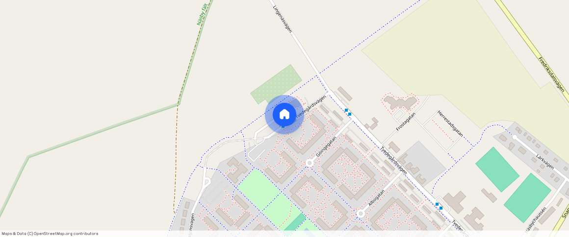 Kristianstad, Skåne, Tvedegårdsvägen 28 B