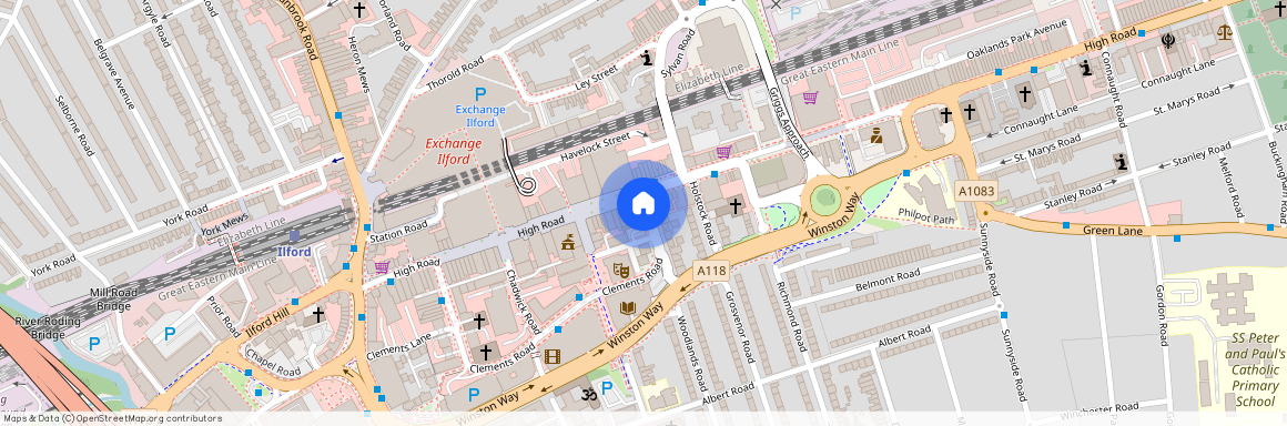 Clements Road, Ilford, London, IG1