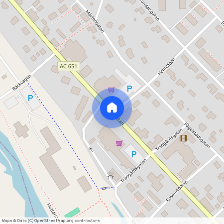 Storgatan, Robertsfors