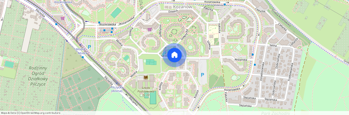 ul. Dzielna, Kozanów, Fabryczna, Wrocław, dolnośląskie