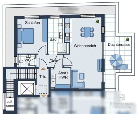 Erstbezug !!! Attraktive Staffelgeschosswohnung mit Dachterrasse !!! - Photo 4