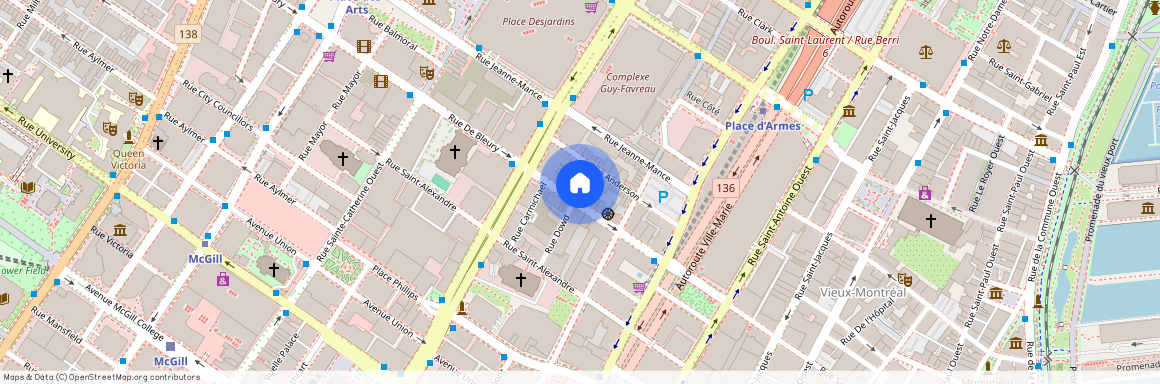1075 Rue De Bleury, Montréal (Ville-Marie), QC H2Z