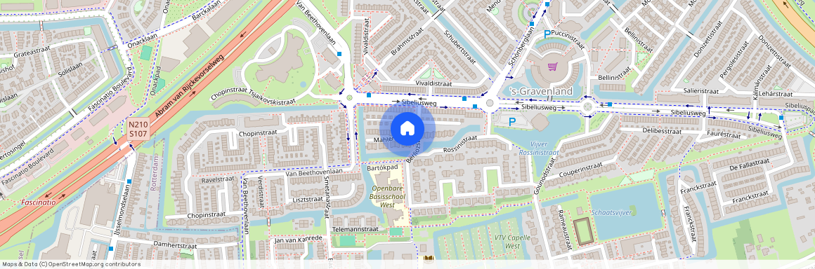 Rossinibuurt, 2901 GE, Mahlerstraat, Capelle Aan Den Ijssel