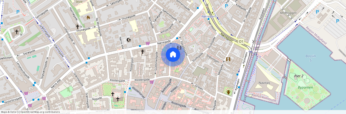 Borggade 4H, 4. tv., 8000 Aarhus C