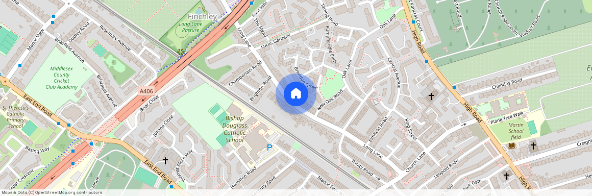 Long Lane, East Finchley, London, N2