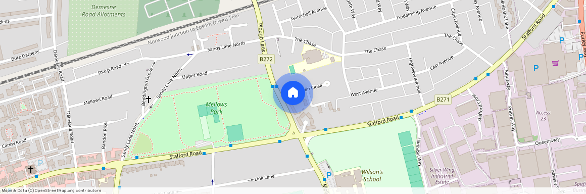 Plough Lane, Wallington