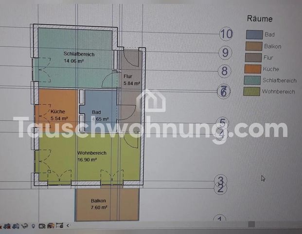 TAUSCHWOHNUNG WBS Wohnung Neubau - Foto 1