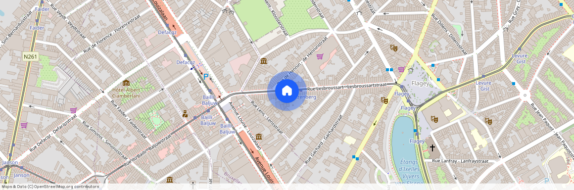Rue Lesbroussart - Lesbroussartstraat 90, 1050 Ixelles - Elsene, Belgium