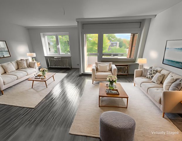 Bereits modernisierte 3-ZKB-Balkonwohung im Europaviertel zu vermieten - Foto 1