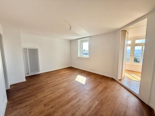 Magnifique appartement 2.5 pièces entièrement rénové – cadre moderne avec vue dégagée - Photo 1