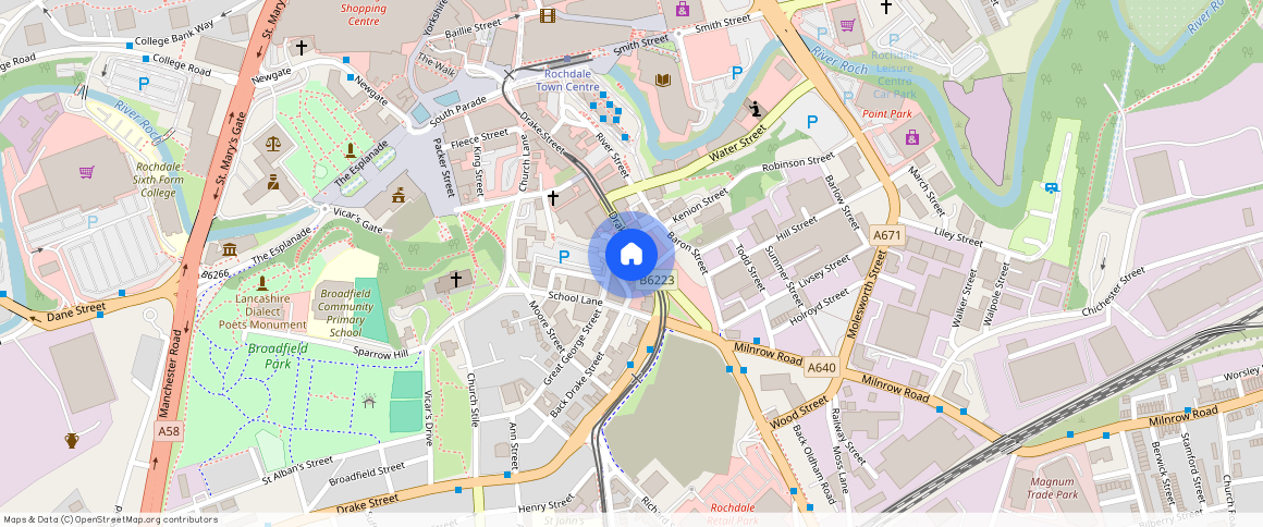 Drake Street, Rochdale, OL16