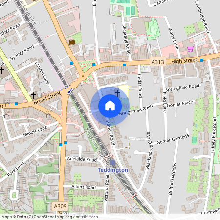 1 Bridgeman Road Teddington TW11, Teddington, TW11