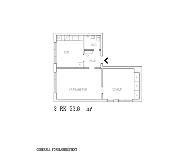 Kuppbolsvägen 66 A, våning 2 - Foto 3