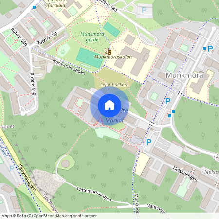 Markörstigen 8, Munkmora