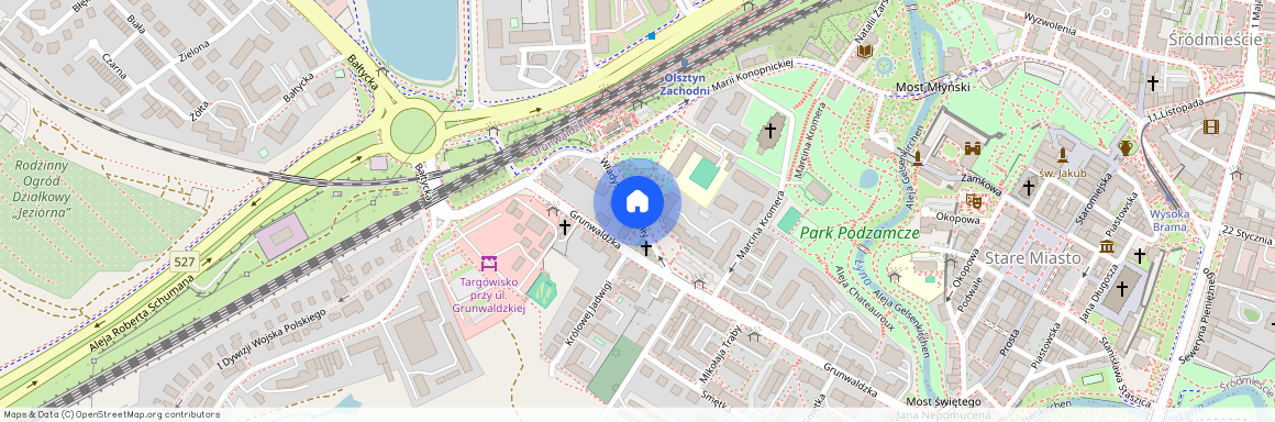 ul. Władysława Jagiełły, Osiedle Grunwaldzkie, Olsztyn, warmińsko-mazurskie