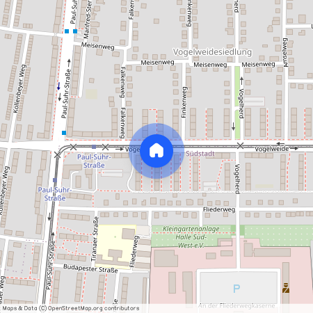 Vogelweide 64, Halle