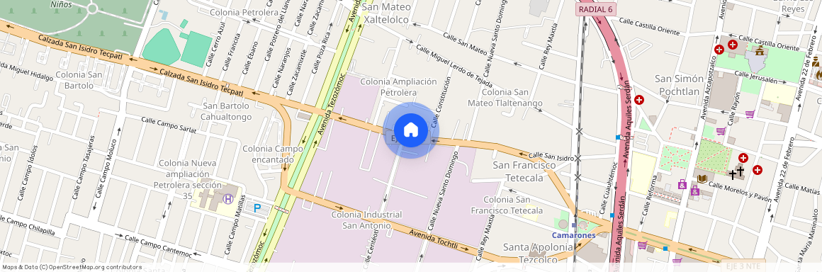 Calzada san isidro, 143, Petrolera Amp, Azcapotzalco, Ciudad De México, 02470