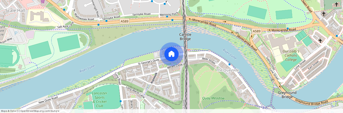 Luneside, St George's Quay, Lancaster LA1 5JT