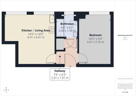 1 bedroom terraced house to rent - Photo 2