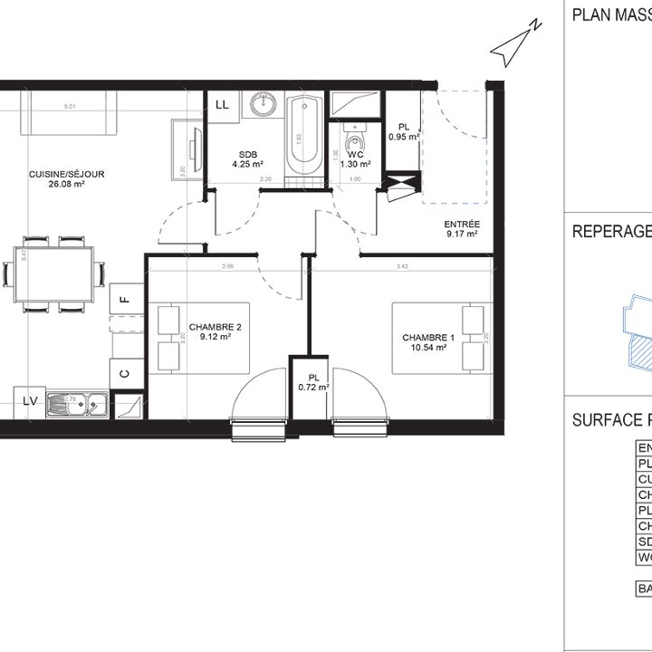 Appartement T3 Longvic à louer - Photo 2