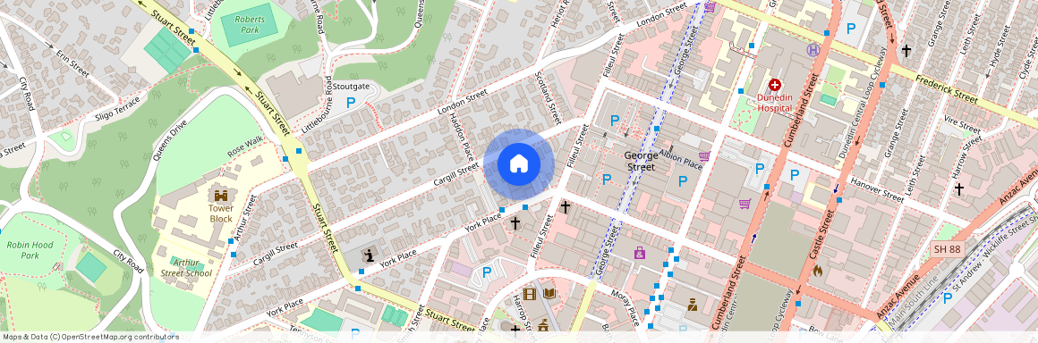 Room 1/42A Cargill Street, Dunedin Central, Dunedin City